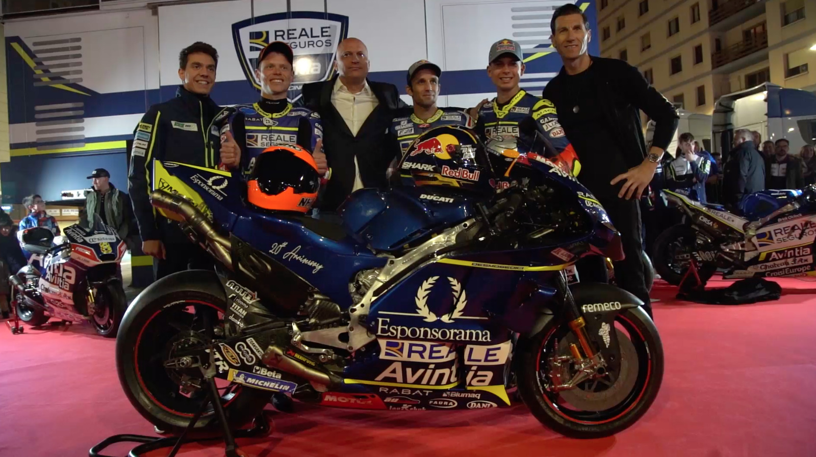 Présentation Reale Avintia Racing Team 2020